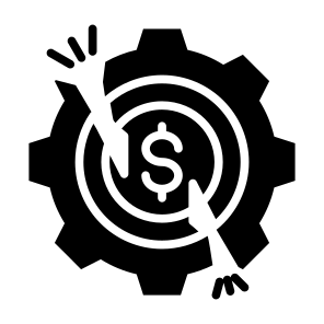 Disruption, Market, Crash, Crisis, Bankruptcy icon