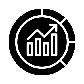 Market Size, Statistics, Data, Report, Analytics icon