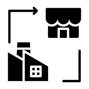 Supply Chain, Chain, Market, Store, Supply icon