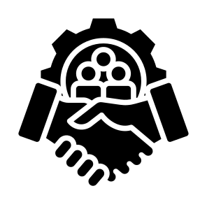 Customer Relationship Management, Agreement, Handshake, Business, Partnership icon