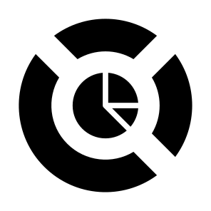 Market Share, Segmentation, Analysis, Pie Chart, Data Analytics  icon