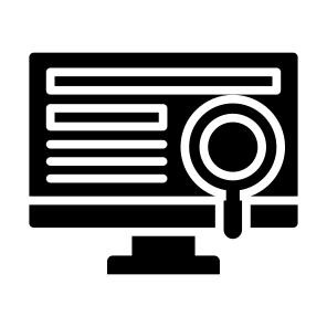 Seo, Monitor Screen, Website, Analysis, Search Engine icon