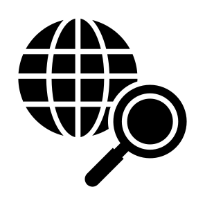 Url, Search Engine, Search, Loupe, Browsers  icon