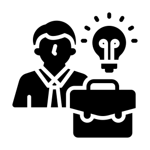 Entrepreneur, User, Light Bulb, Manager, Businessman,  Professions And Jobs icon