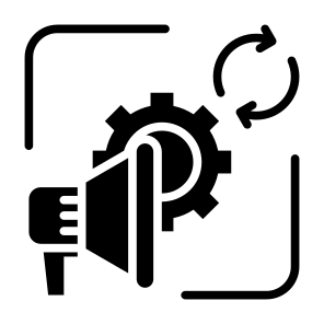 Marketing Automation, Social Media, Digital,  Marketing, Campaign,  Promotion icon