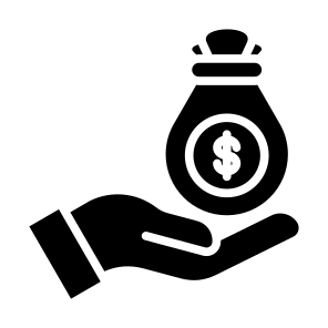 Venture, Dollar, Investment,  Money Bag, Fund, Money icon
