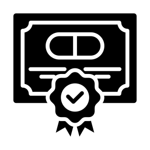 Certificate, Medicine, Pharmacy, Medication, Healthcare And Medical  icon