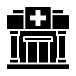 Health Clinic, Clinic, Hospital, Hospital Building, Hospitals icon