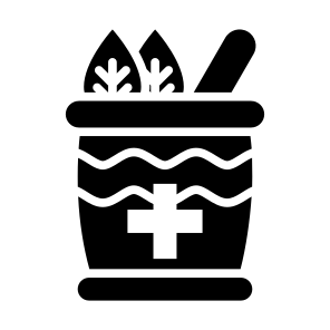 Herbal Treatment, Mortar, Pharmacy, Pestle, Grinding icon