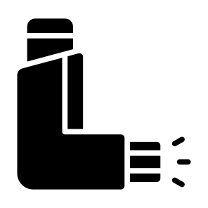 Inhaler, Asthma, Inhalator, Breathing, Medicine  icon