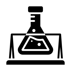 Lab, Chemistry, Chemical, Laboratory, Flask  icon