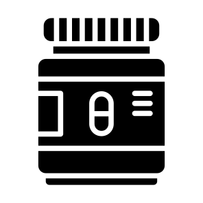 Medicine, Bottle, Pharmacy, Drugs, Pills, Healthcare And Medical icon