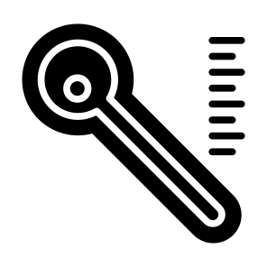 Thermometer, Temperature, Fever, Illness, Health icon