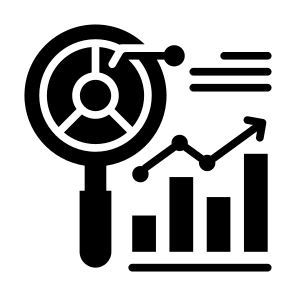 Analysis, Market, Research, Pie Chart, Marketing  icon