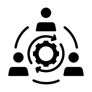 Collaboration, Group, Team, Teamwork, Stakeholders  icon