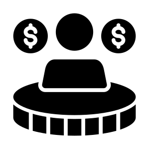 Investor, Capital, Money, Venture, People  icon