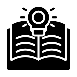Learning, Reading, Knowledge, Study, Open Book  icon