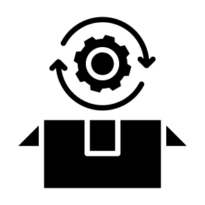 Product Management, Box, Package, Logistics, Delivery Service icon