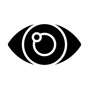 Eye, Body Parts, Anatomy, Ophthalmology, Optical  icon
