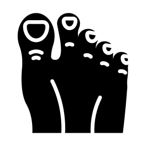Toe, Foot, Toenail, Nail, Podiatry icon