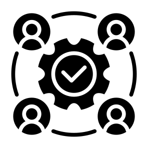 Collaboration, Employee, Organization, Team, Teamwork, Network  icon