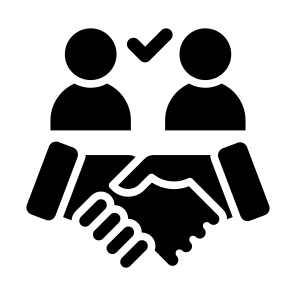 Joint Venture, Deal, Cooperation, Joint, Alliance, Partnership icon