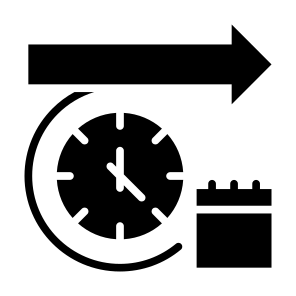 Long Term, Schedule, Planing, Deadline, Time Management, Visionary  icon