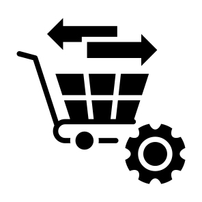 Supply Demand, Supply, Management, Purchase, Shopping Cart, Procurement   icon