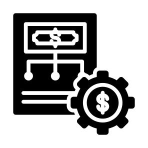 Cost Allocation, Money, Plan, Checklist, Budget icon