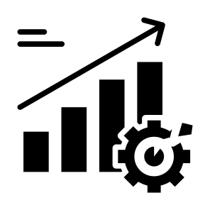 Disruption, Statistics, Investment,  Defect, Bankruptcy icon