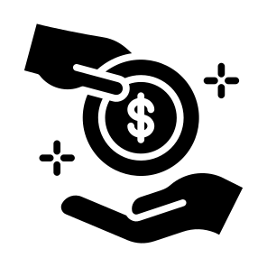 Incentive, Hand, Salary,  Benefit, Payment icon