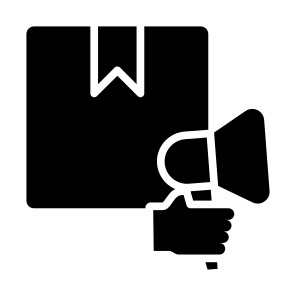 Promotion, Marketing, Product, Campaign, Advertising icon