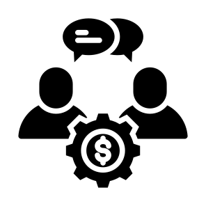 Communication, Discussion, Consulting, Consultation, Negotiation, Finance icon