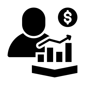 Entrepreneur, People, Investor, Progress, Investment, Growth icon