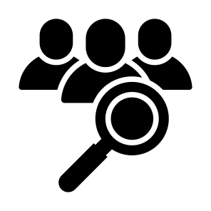 Human Resources, Resources, Management, Talent, Research, Candidate icon
