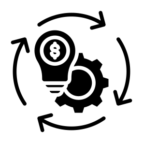 Implementation, Idea, Solution, Improvement, Innovation, Implement icon