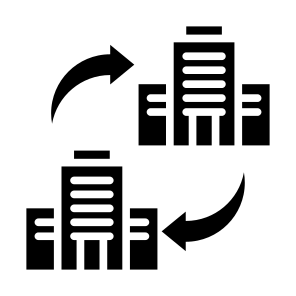 Bb, Business, Company, Enterprise, Buildings, Transaction   icon
