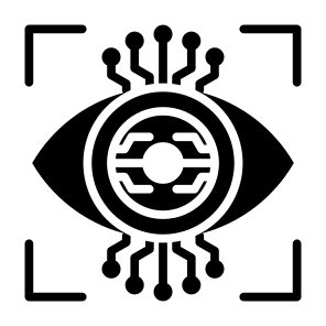 Eye Scanner, Eye Recognition, Scanner, Ai, Recognition, Protection, Security, Technology  icon