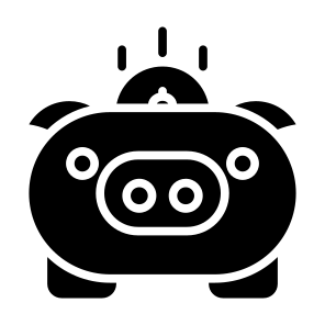 Piggy Bank, Piggy, Savings, Bank, Coin, Finance, Funds, Money icon