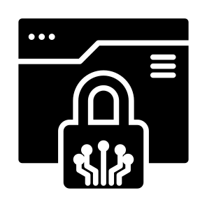 Web Security, Internet, Security, Padlock, Website, Protection, Safety, Connection icon
