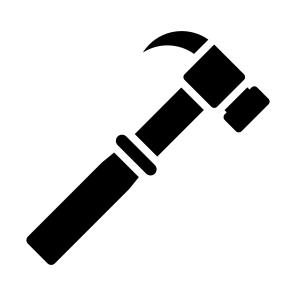 Hammer, Work Tools, Construction And Tools, Hand Tools icon