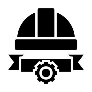 Labor Day, Ribbon, Helmet, Worker, Hard Hat icon