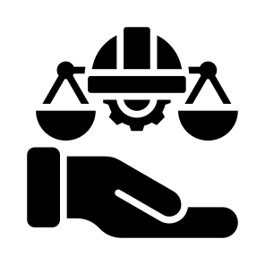 Labor Law, Work, Helmet, Justice, Labor Day icon
