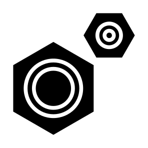Nut, Hexagon, Garage, Tools And Utensils, Construction And Tools icon