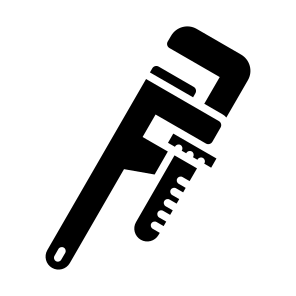 Pipe Wrench, Settings, Plumbing, Plunger, Wrench Tool icon