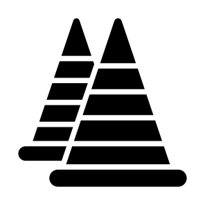 Traffic Cone, Signaling, Road Sign, Traffic Sign, Bollards icon