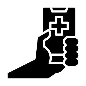 Medical App, App, Registration, Health Check, Healthcare, Medical, Mobile Phone icon