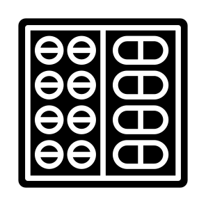 Medicine, Drug, Tablets, Pills, Pharmacy, Healthcare, Medical  icon