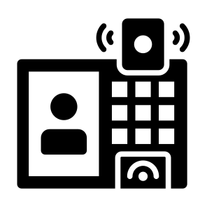 Intercom, Video, Camera, Electronics, Video Doorbell, Sensor, Wireless icon