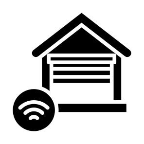 Smart Garage, Garage,  Wireless, Connection, Sensor, Smart Home, Automation icon